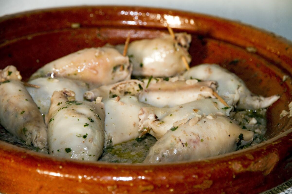 Calamaro ripieno marocchino - Piatti tipici di Essaouira