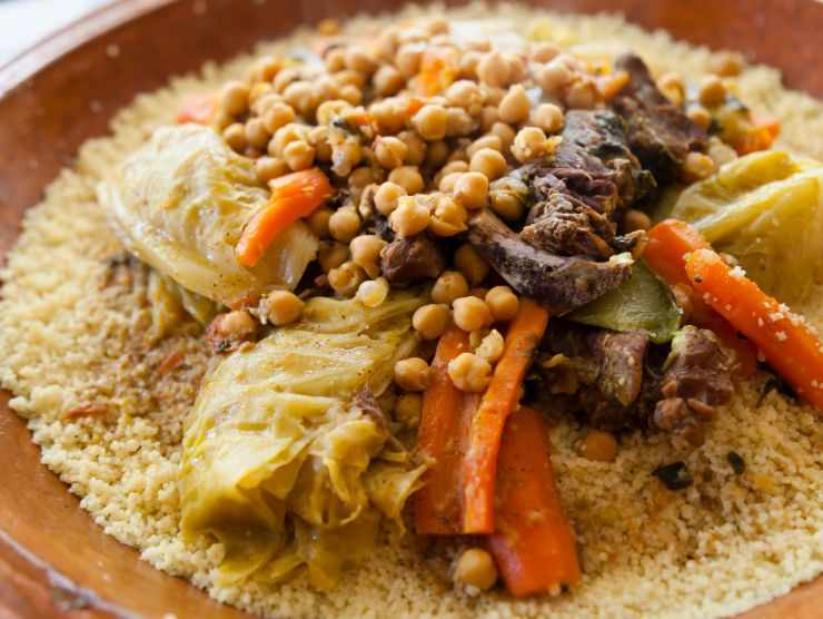 Couscous alla marocchina - Piatti tipici del Marocco