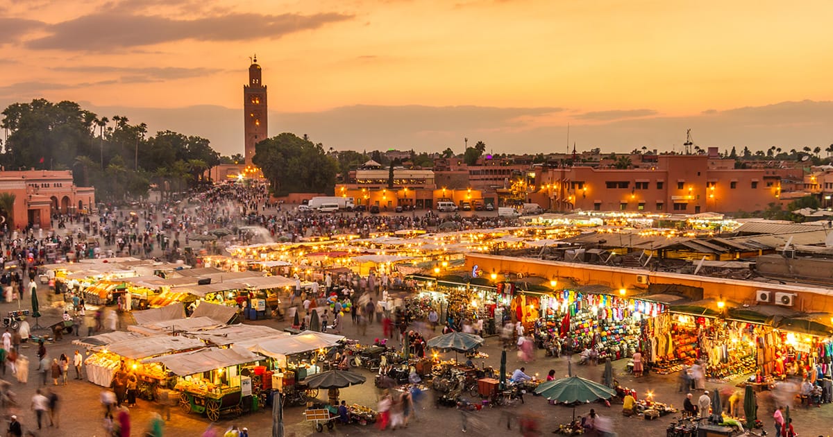 Jemaa el-Fna - La Piazza del Mercato