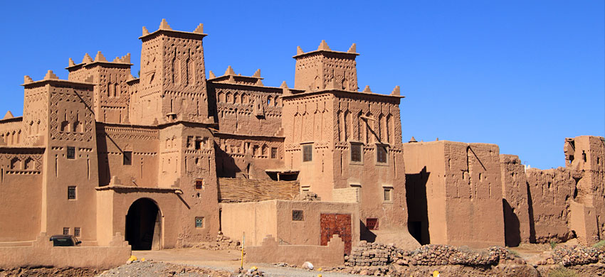 La Kasbah di Skoura in Marocco