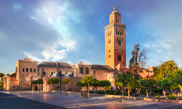 La Medina di Marrakech in Marocco