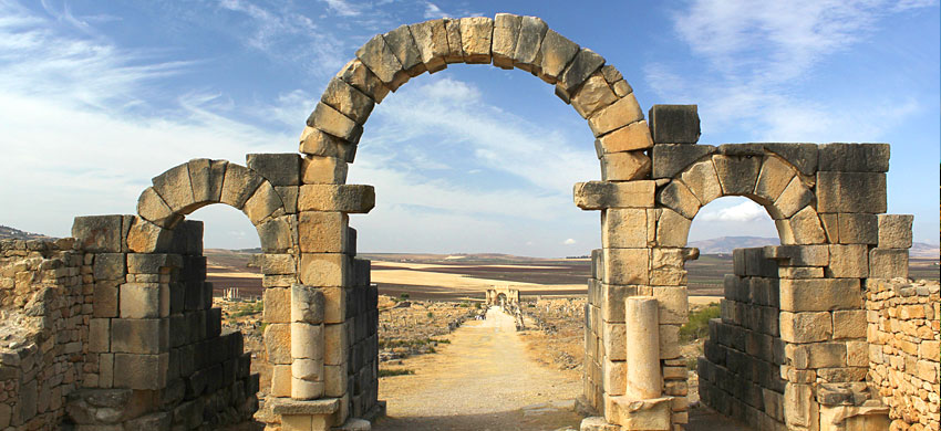 Le rovine di Volubilis - Marocco